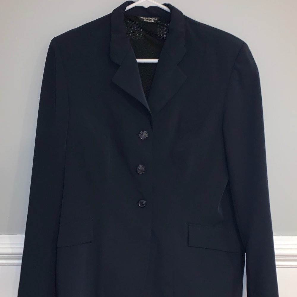 Grand Prix techlite navy show coat size 14R (8R)